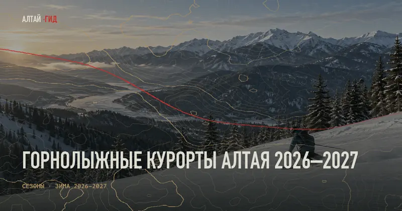 Горнолыжные курорты Алтая 2026–2027